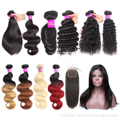 Chinese Factory Brazilian Hair Virgin Body Wave Hair Bundles Cheveux Humain, Human Virgin Brazilian Hair Supplier